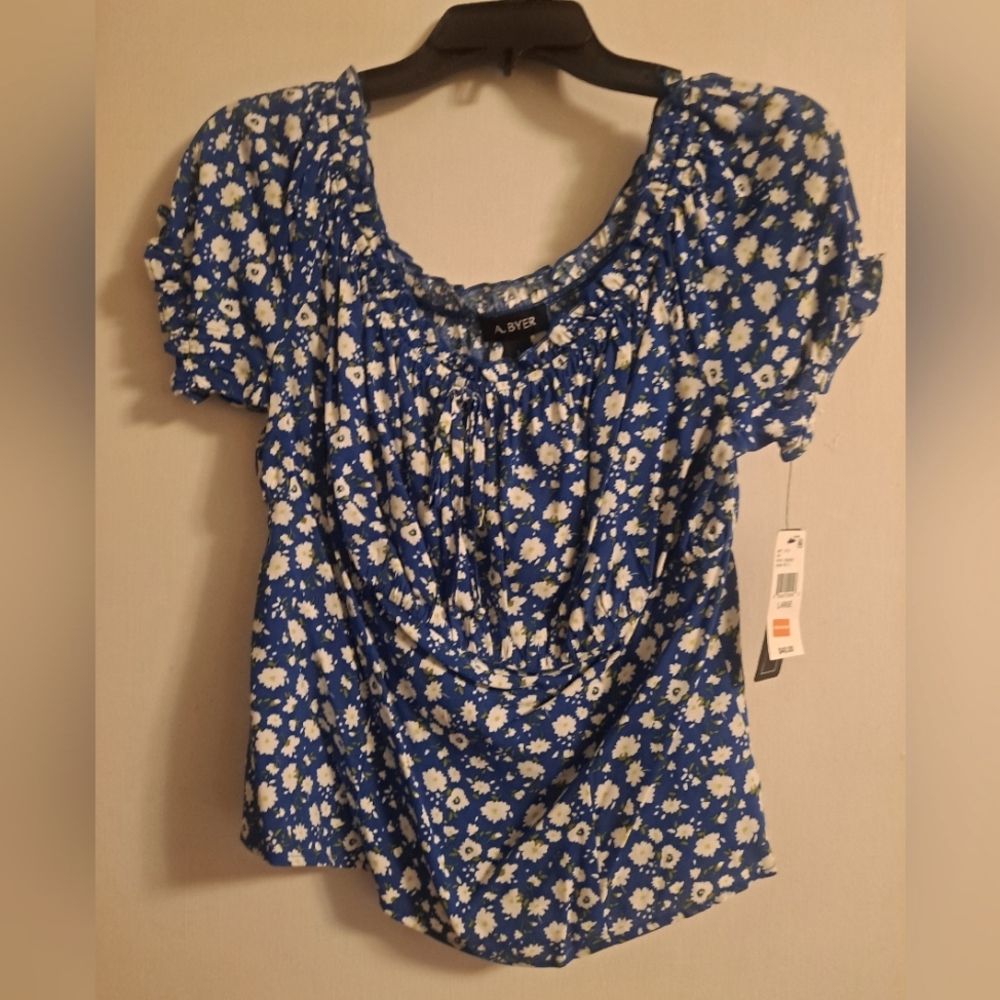 A. Byer Flower Shirt (Large)